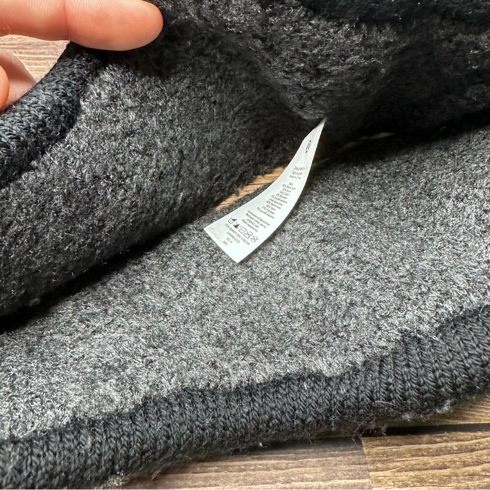NWT Lululemon Ombre Knit Textured Ear Warmer ONE SIZE (Black Grey) - Picture 5 of 10
